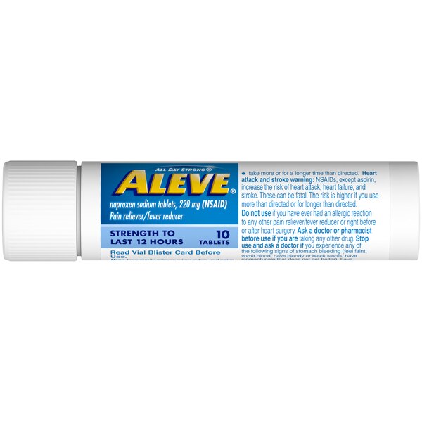 Aleve Pain Relief Naproxen Sodium Tablets