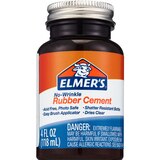 Elmer's No-Wrinkle Rubber Cement, 4 oz, thumbnail image