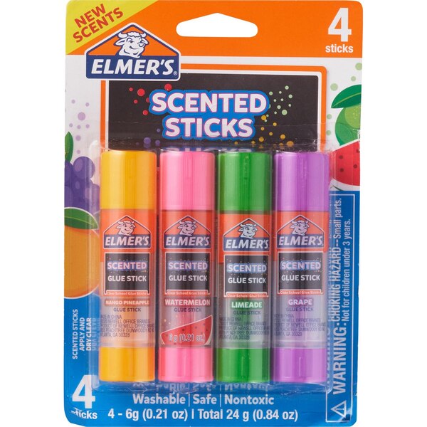 Elmer's Scented Glue Stick, 4 ct