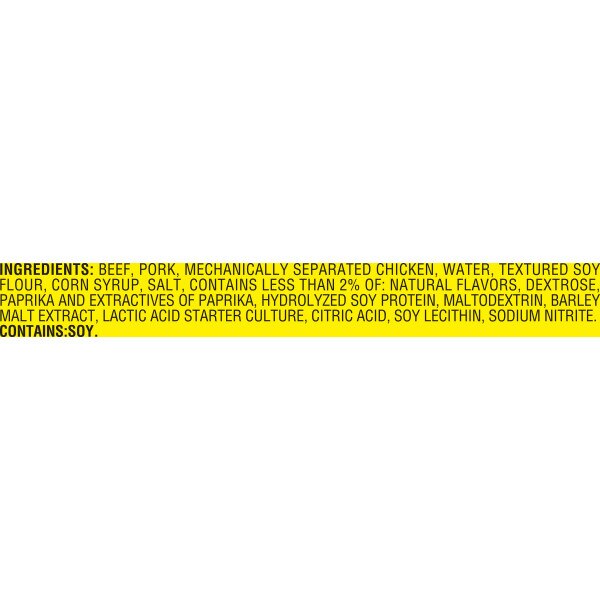 Slim Jim Original Savage Size Smoked Snack Stick, 3 oz