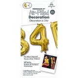 Anagram Air Balloon, Number "4", 9 x 14 in, thumbnail image