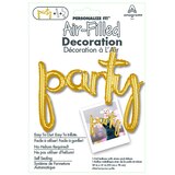 Anagram Air Balloon, "Party", 39 x 31 in, thumbnail image