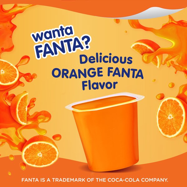 Snack Pack Fanta Gel Snack Cups, 6 PK