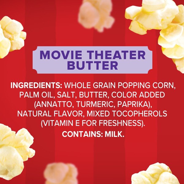 Orville, Movie Theater Butter Microwave Popcorn, 3.29 oz