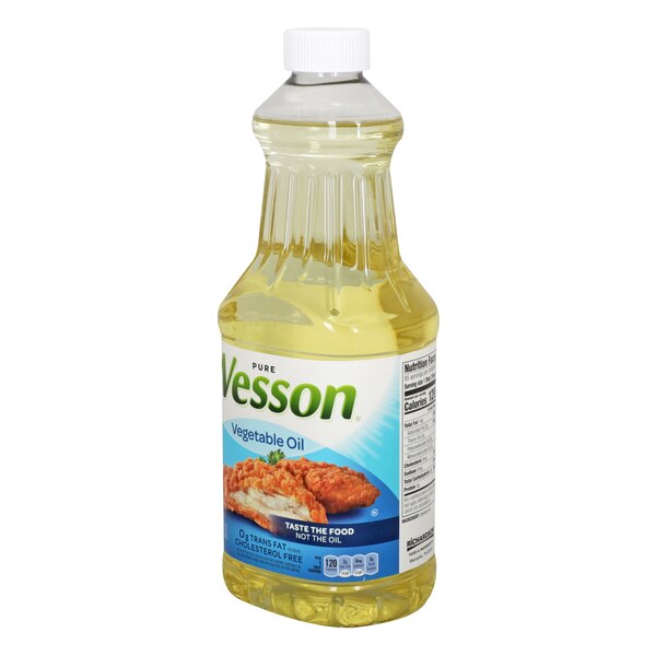 Wesson Vegetable Oil, 48 oz