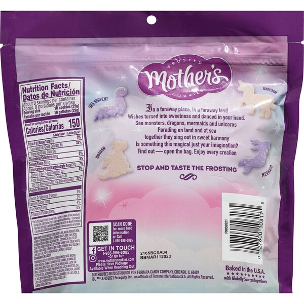 Mother's Mythical Creatures Cookies Pouch, 9 oz