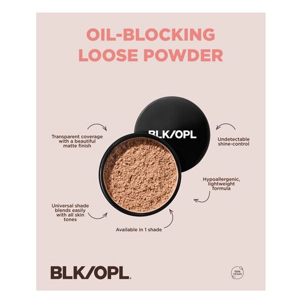 Black Opal BLK/OPL Oil-Blocking Pressed Powder