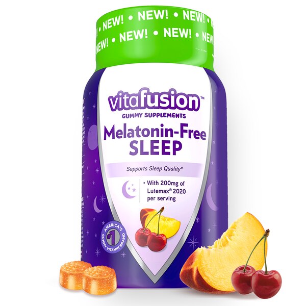 Vitaufusion Melatonin Free Sleep Gummies, 40 CT