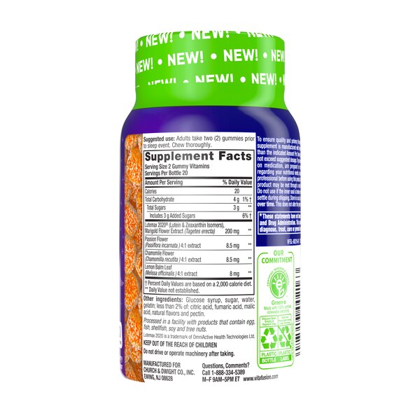 Vitaufusion Melatonin Free Sleep Gummies, 40 CT