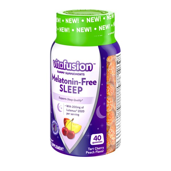 Vitaufusion Melatonin Free Sleep Gummies, 40 CT