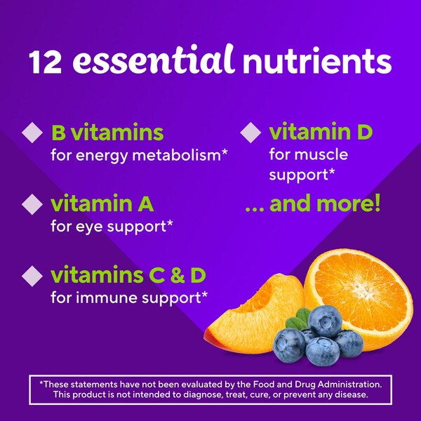Vitafusion Gummy Vitamins for Adults Assorted Flavors
