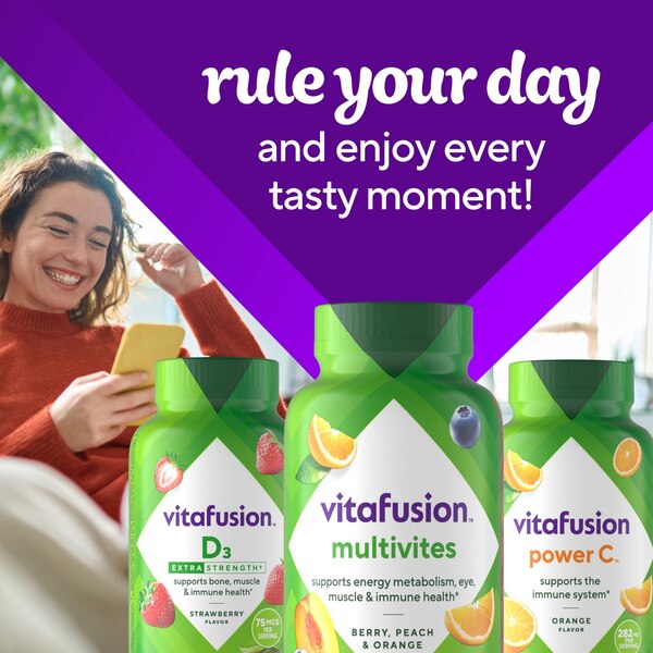 Vitafusion Gummy Vitamins for Adults Assorted Flavors