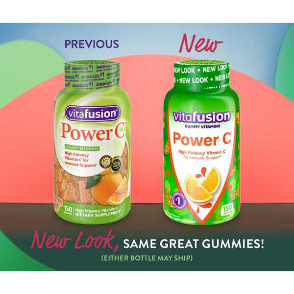 Vitafusion Power C Immune Support - Gomitas de vitaminas