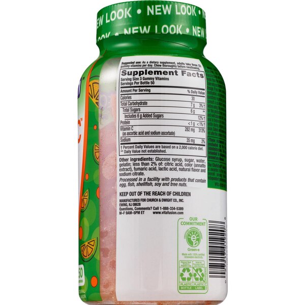 Vitafusion Power C Immune Support - Gomitas de vitaminas