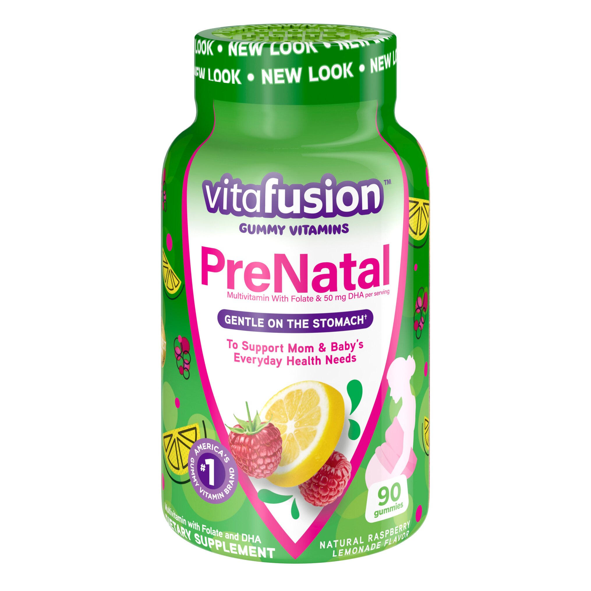 Vitafusion - Vitaminas masticables Prenatal, sabores surtidos