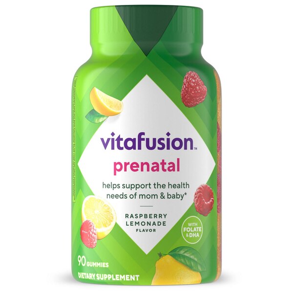 Vitafusion Prenatal Gummy Vitamins Assorted Flavor