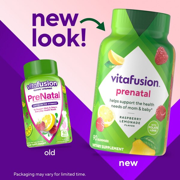 Vitafusion Prenatal Gummy Vitamins Assorted Flavor
