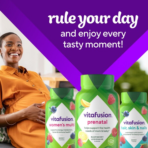 Vitafusion Prenatal Gummy Vitamins Assorted Flavor