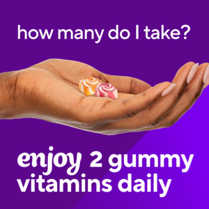 Vitafusion Calcium Gummy Vitamins for Adults 500 mg