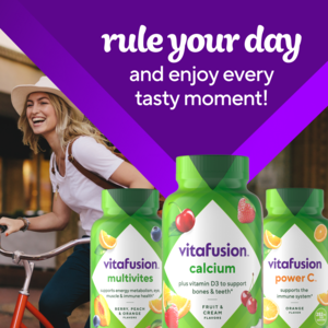 Vitafusion Calcium Gummy Vitamins for Adults 500 mg