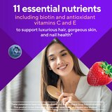 Vitafusion Hair, Skin & Nails Gummies, Mixed Berry, 120 CT, thumbnail image