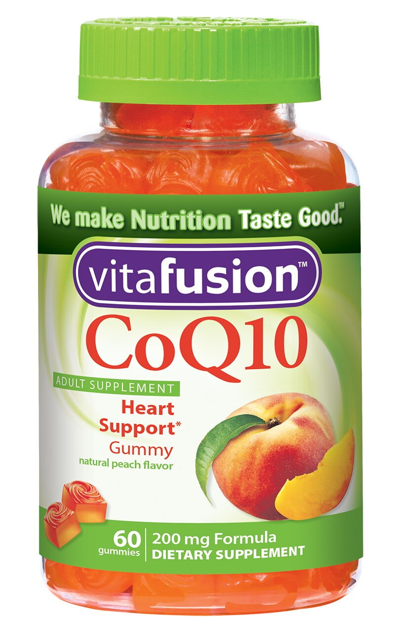 Vitafusion CoQ10 - Gomitas, sabor Natural Peach