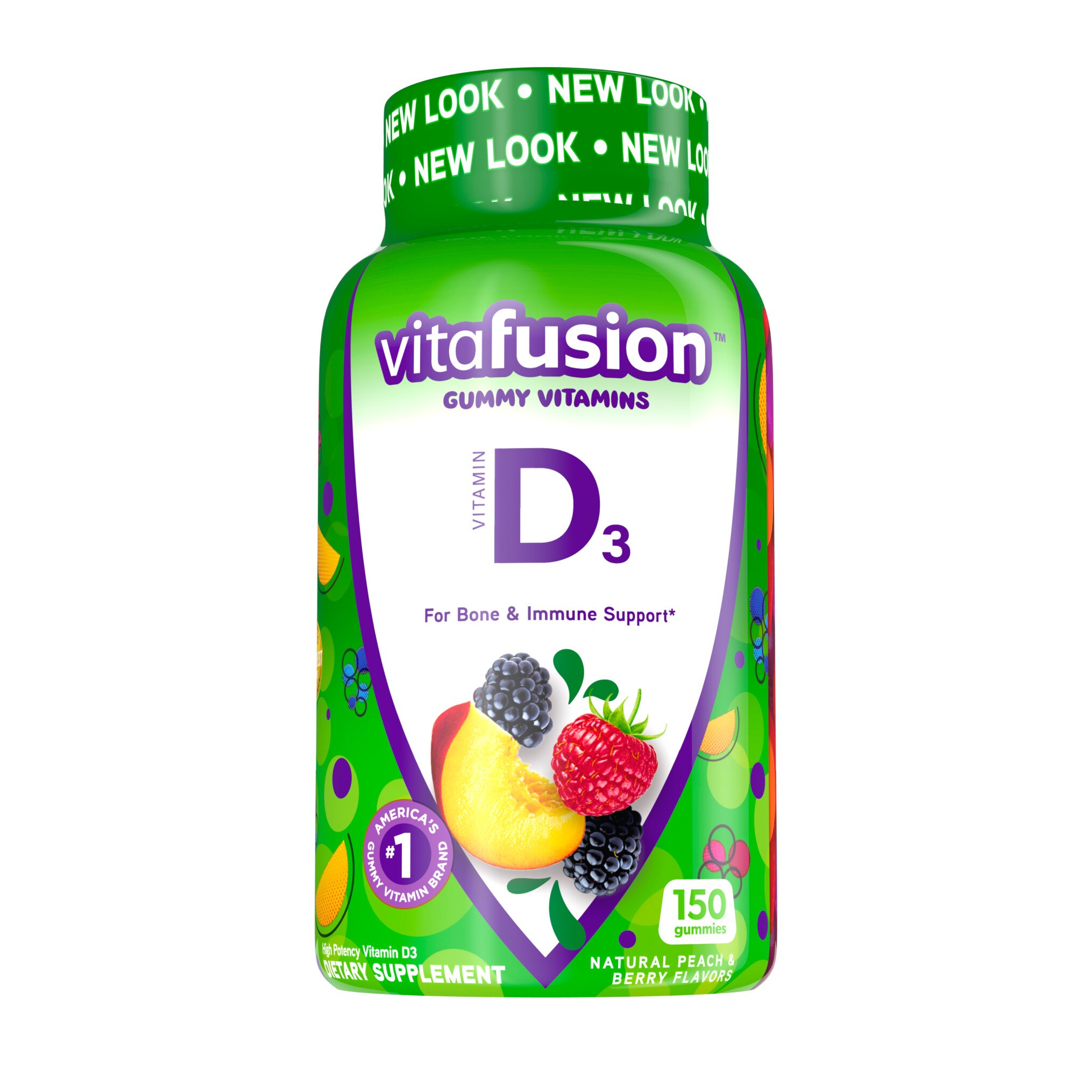Vitafusion - Vitaminas masticables de vitamina D3