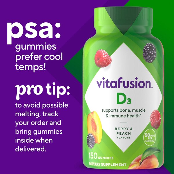 Vitafusion Vitamin D3 Gummy Vitamins