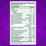 Vitafusion Women's Bone and Metabolism Daily Multivitamin Gummy Formula, 150 CT, thumbnail image 4 of 9
