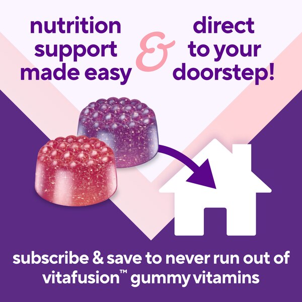 Vitafusion Women's Bone and Metabolism Daily Multivitamin Gummy Formula, 150 CT
