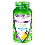 Vitafusion Melatonin Sleep Support Gummies, Sugar Free, Natural White Tea & Peach, 140 CT, thumbnail image