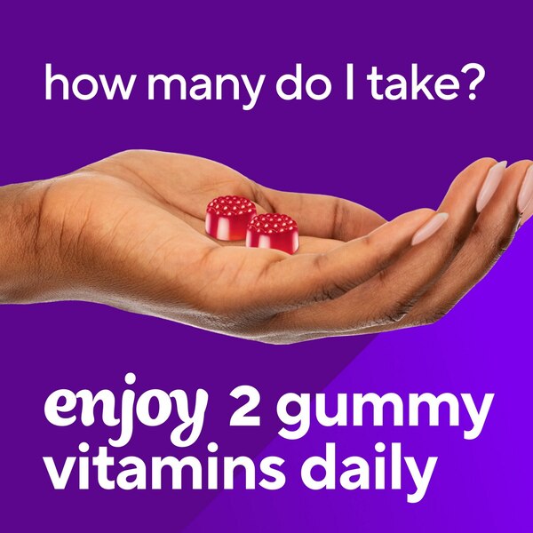 VitaFusion B12 Gummies, Raspberry, 140 CT