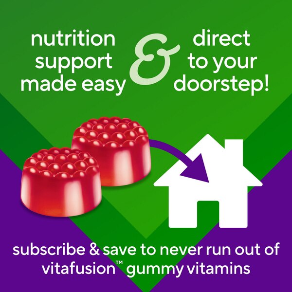 VitaFusion B12 Gummies, Raspberry, 140 CT