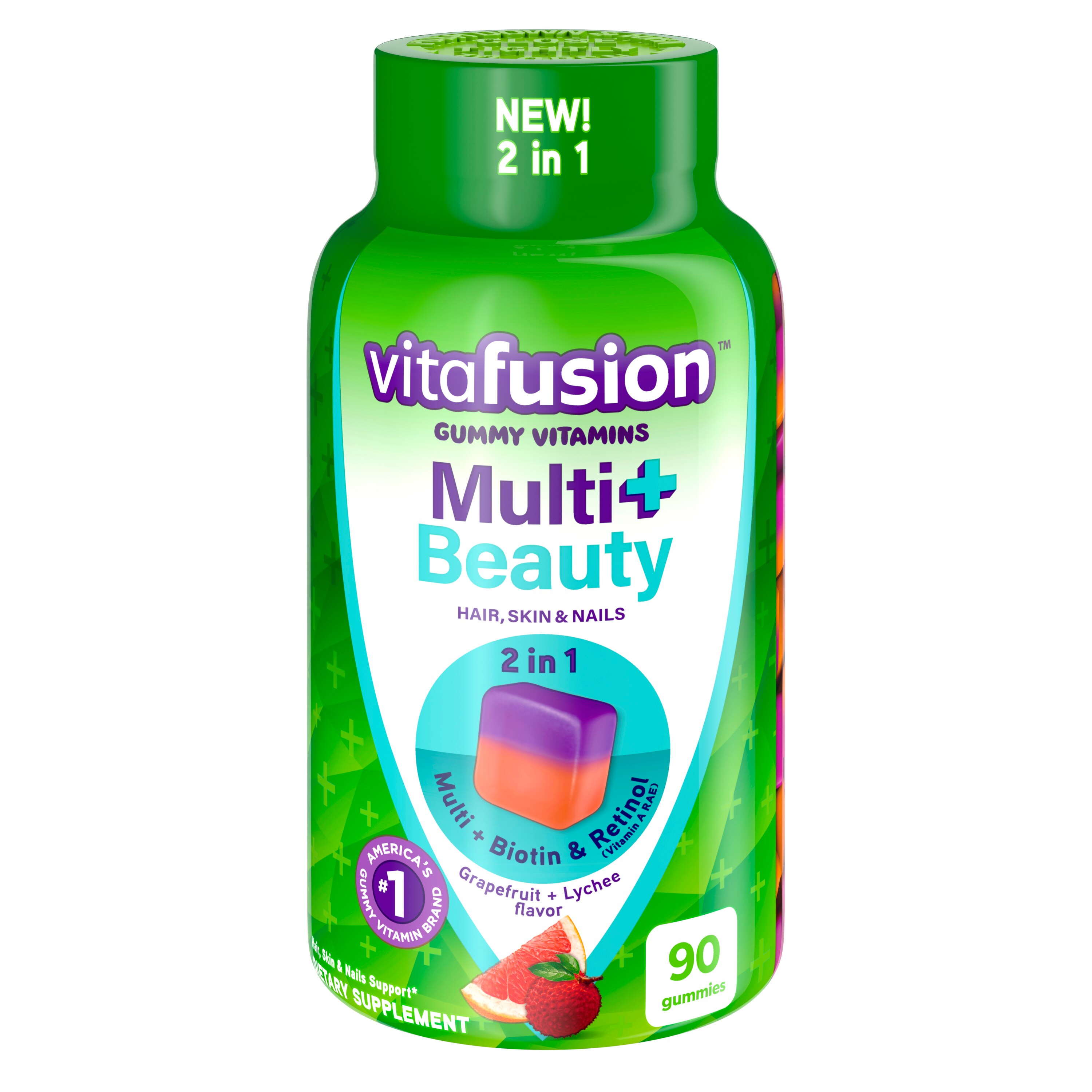 Vitafusion Multi Plus Beauty, 90CT