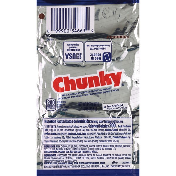 Nestle Chunky Original, 1.4 oz