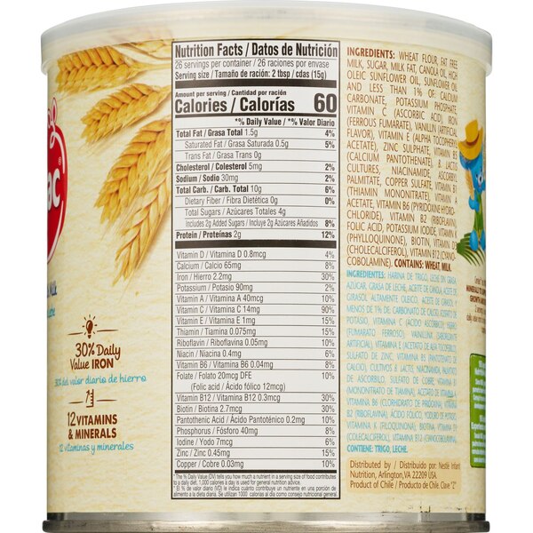 Nestle Nestum Infant Cereal Wheat&Honey Junior(12 Months)Can