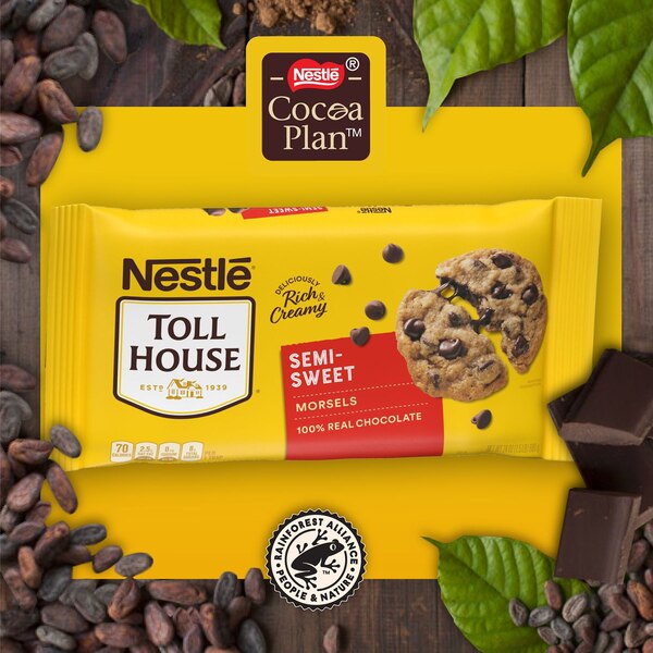 Nestle Toll House Semi Sweet Chocolate Chips, 12 oz