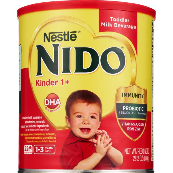 Nido NESTLE Kinder 1+ Powdered Milk Beverage, 28.2 OZ
