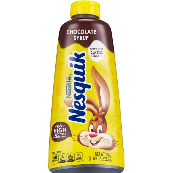 Nestle Nesquik Chocolate Syrup, 22.9 OZ