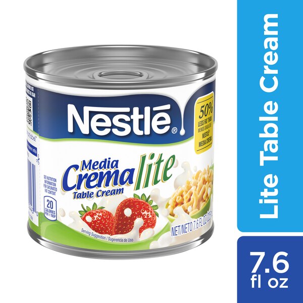 Nestle Media Crema Lite Cream, 7.6 OZ
