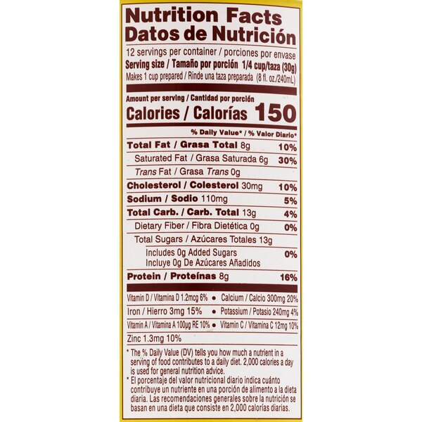 Nestle Klim Fortificada Dry Whole Milk Powder, 12.7 OZ