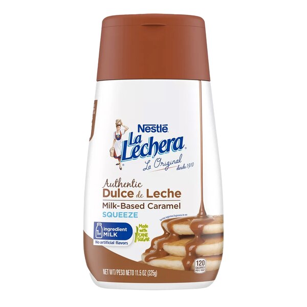 Nestle La Lechera Authentic Dulce de Leche Squeeze Bottle, 11.5 OZ