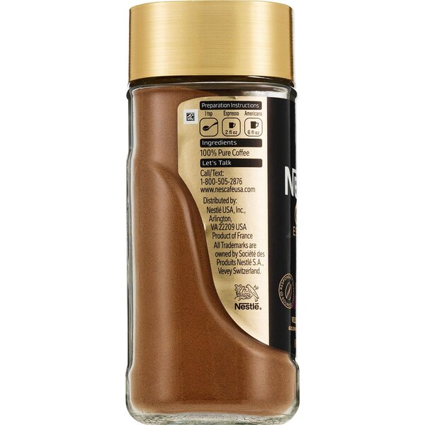 Nescafé® Gold Espresso, Intense Glass, 3.5 Oz