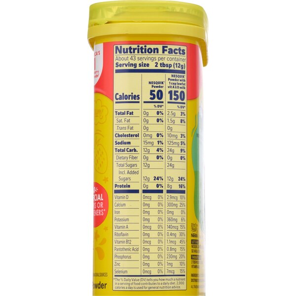 Nestle Nesquik Strawberry Flavor Powder, 18.7 OZ