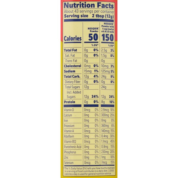 Nestle Nesquik Strawberry Flavor Powder, 18.7 OZ