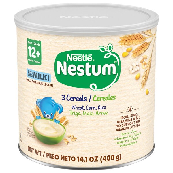 Nestle Nestum Junior 3 Cereals, 14 OZ