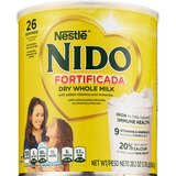 Nestle NIDO Dry Whole Milk Powder, 28.2 OZ, thumbnail image