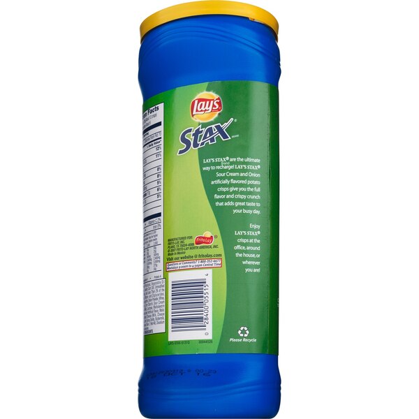 Frito Lay Sour Cream & Onion Stax Chips