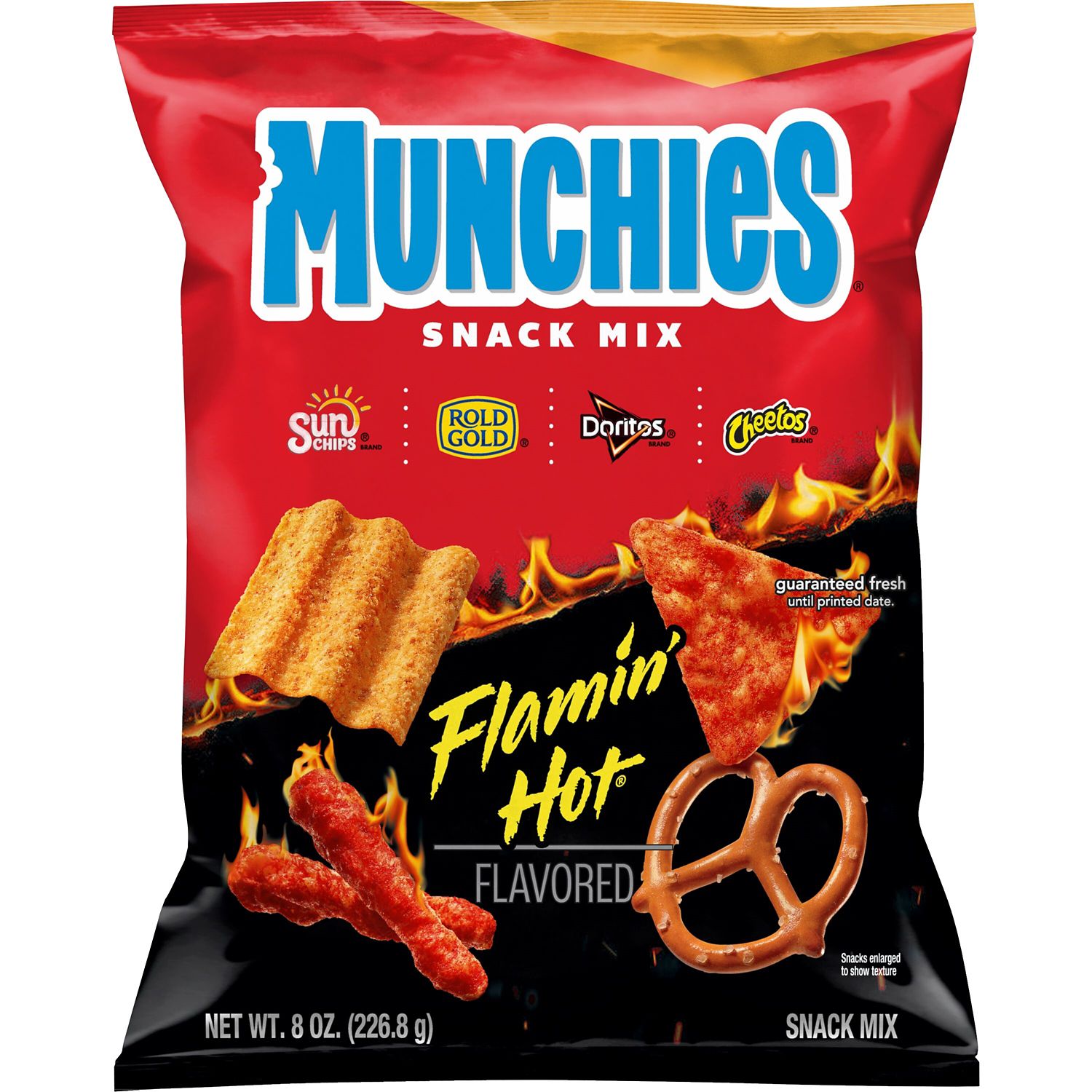 Munchies, Hot Snack Mix, 8 oz