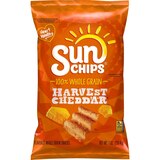Sunchips, Multigrain Snack Harvest Cheddar Chips, 7 oz, thumbnail image
